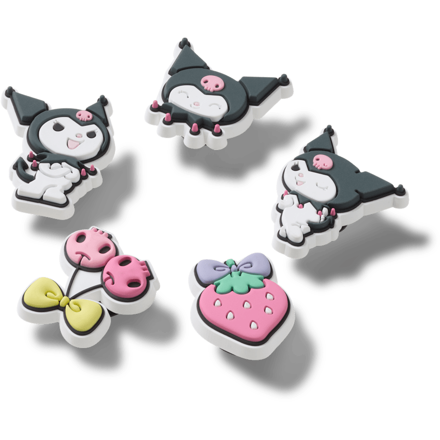 Crocs Sanrio Kuromi 5 Pack Jibbitz™ charms Women|Men|Kids|Jibbitz™ Charms