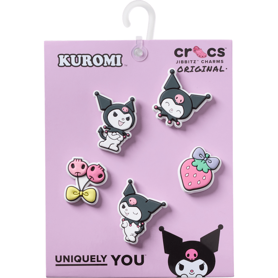 Crocs Sanrio Kuromi 5 Pack Jibbitz™ charms Women|Men|Kids|Jibbitz™ Charms
