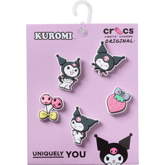 Crocs Sanrio Kuromi 5 Pack Jibbitz™ charms Women|Men|Kids|Jibbitz™ Charms