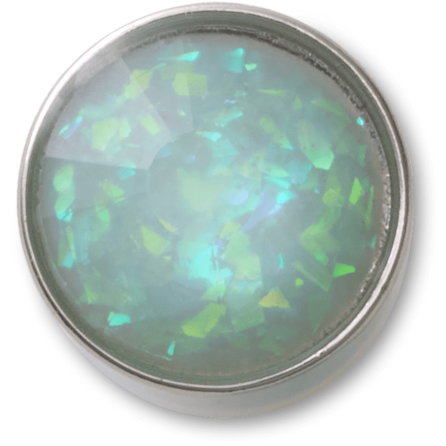 Crocs Opal Circle Gem Jibbitz™ charms Women|Men|Jibbitz™ Charms