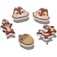 Crocs Disney Chip n Dale 5 Pack Jibbitz™ charms Women|Men|Kids|Jibbitz™ Charms
