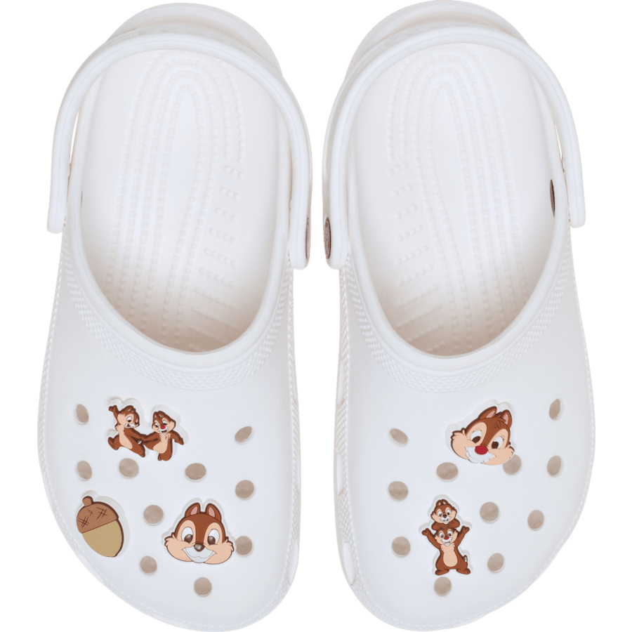 Crocs Disney Chip n Dale 5 Pack Jibbitz™ charms Women|Men|Kids|Jibbitz™ Charms