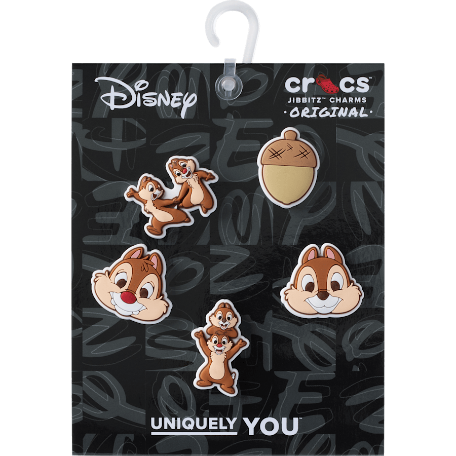 Crocs Disney Chip n Dale 5 Pack Jibbitz™ charms Women|Men|Kids|Jibbitz™ Charms