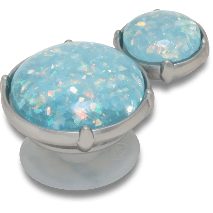 Crocs Opalescent Meta Double Gem Jibbitz™ charms Women|Men|Jibbitz™ Charms