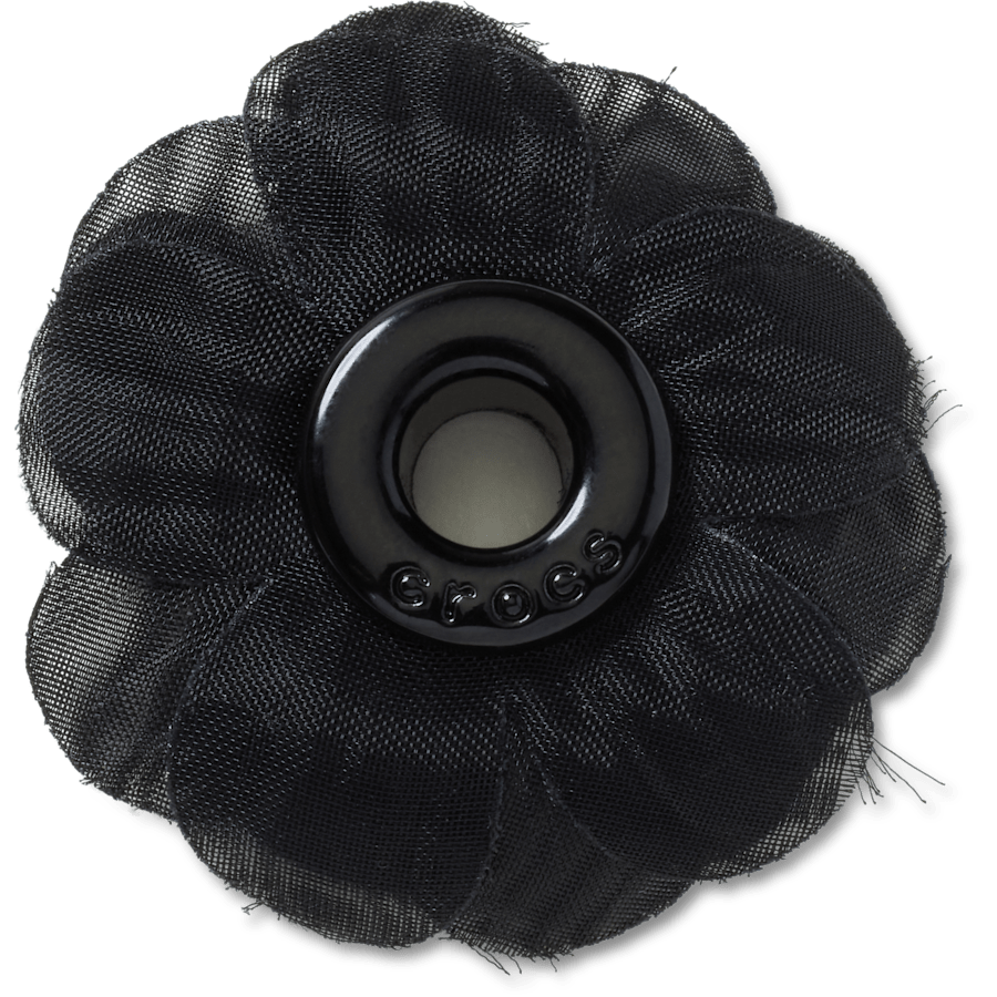 Crocs Black Chiffon Grommet Jibbitz™ charms Women|Men|Jibbitz™ Charms
