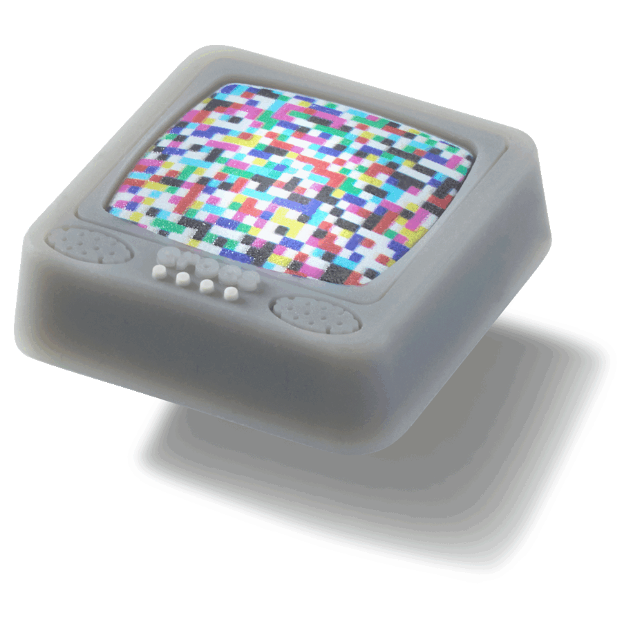 Crocs Lights Up Pixelated TV Jibbitz™ charms Women|Men|Jibbitz™ Charms