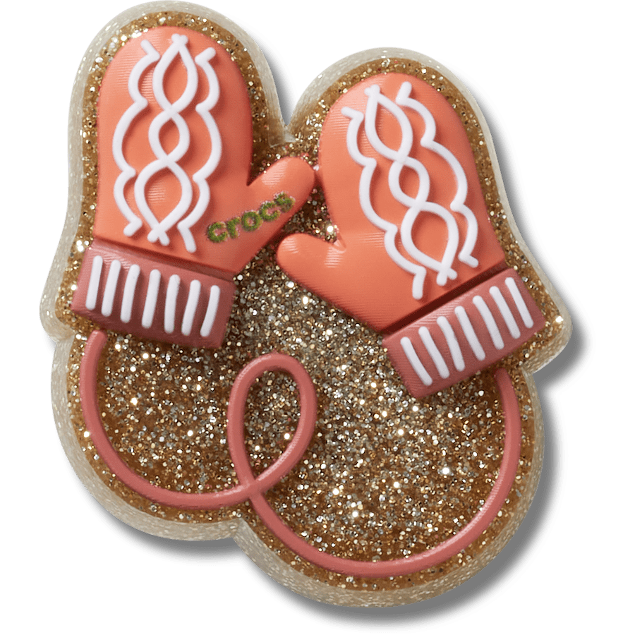 Crocs Glitter Pink Mittens Jibbitz™ charms Women|Men
