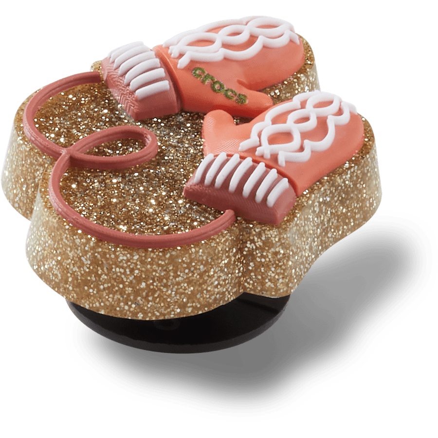 Crocs Glitter Pink Mittens Jibbitz™ charms Women|Men