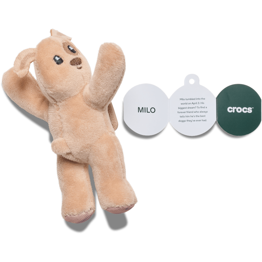 Crocs Huggitz Brown Puppy Jibbitz Shoe Charm Women|Men|Kids|Jibbitz™ Charms