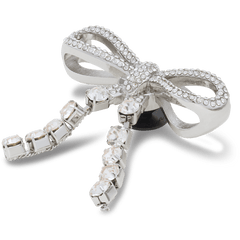 Crocs Silver Gem Bow Jibbitz™ charms Women|Men|Jibbitz™ Charms