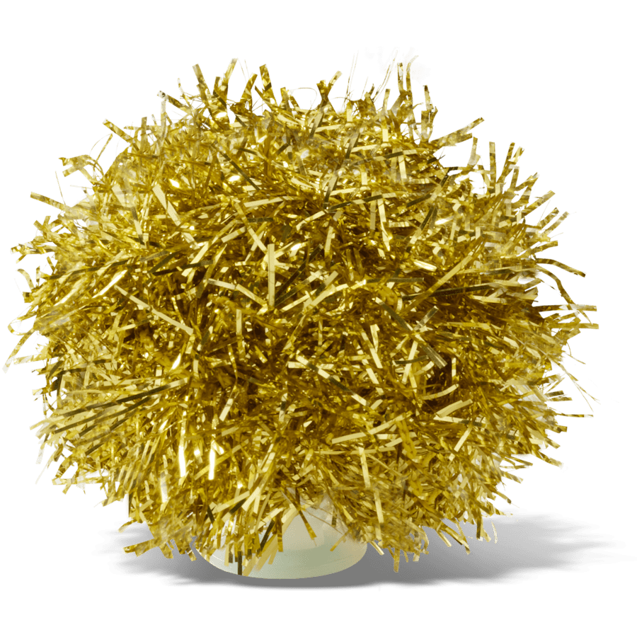 Crocs Gold Tinsel Pom Jibbitz™ charms Women|Men|Jibbitz™ Charms