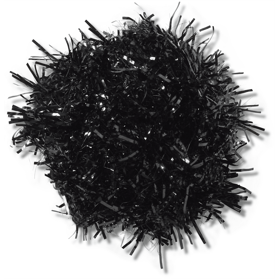 Crocs Black Tinsel Pom Jibbitz™ charms Women|Men