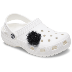 Crocs Black Tinsel Pom Jibbitz™ charms Women|Men