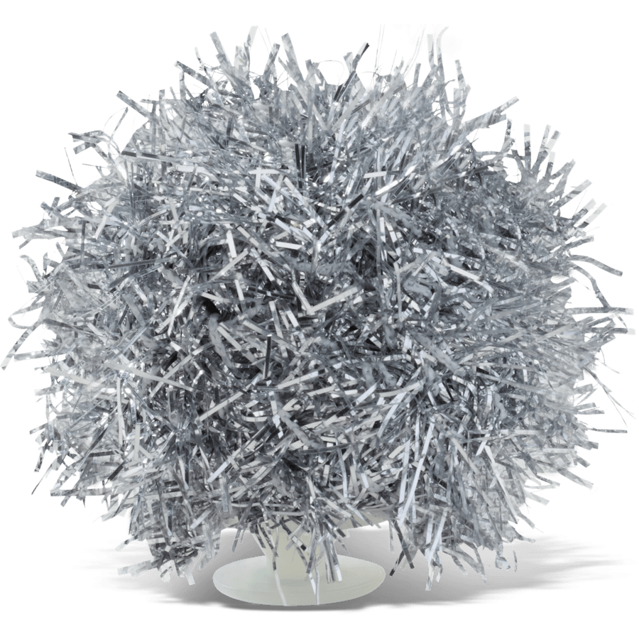 Crocs Silver Tinsel Pom Jibbitz™ charms Women|Men|Jibbitz™ Charms
