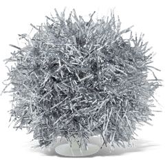 Crocs Silver Tinsel Pom Jibbitz™ charms Women|Men|Jibbitz™ Charms