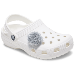 Crocs Silver Tinsel Pom Jibbitz™ charms Women|Men|Jibbitz™ Charms