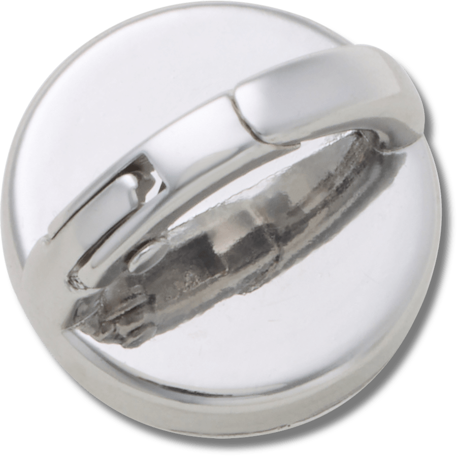 Crocs Silver Interchangeable Stud Jibbitz™ charms Women|Men