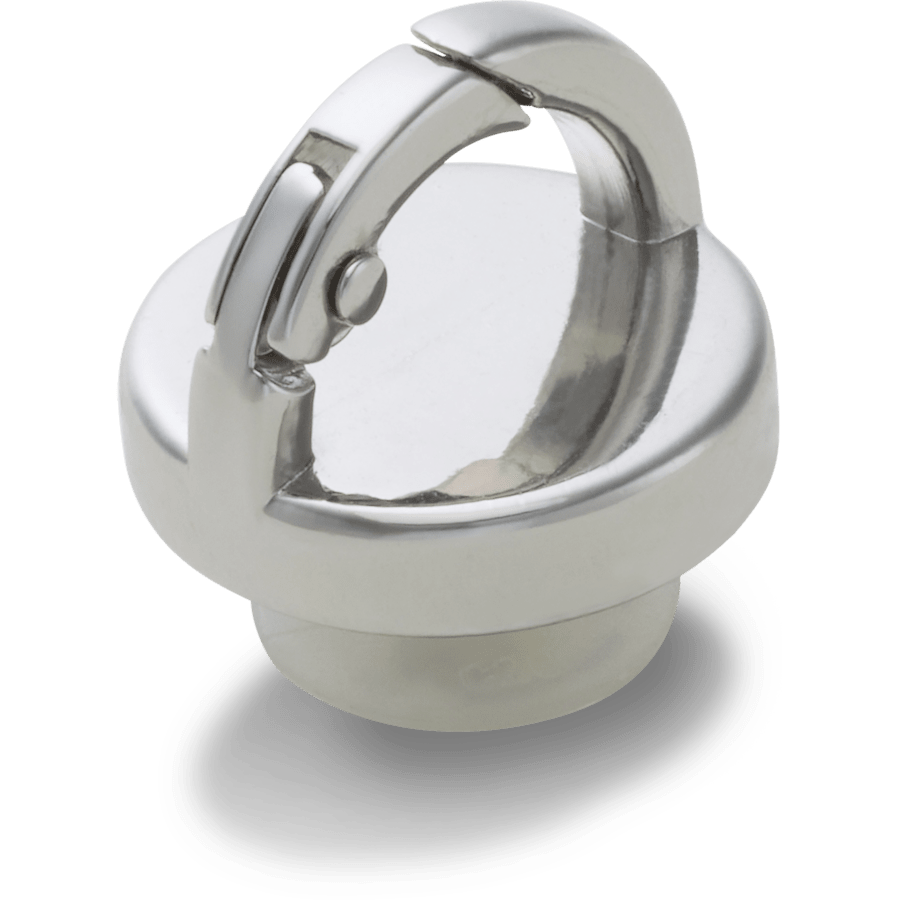 Crocs Silver Interchangeable Stud Jibbitz™ charms Women|Men