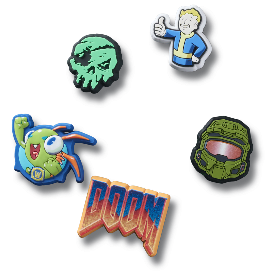 Crocs Xbox 5 Pack Jibbitz Charms Jibbitz Shoe Charm Women|Men|Jibbitz™ Charms