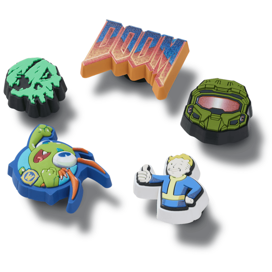 Crocs Xbox 5 Pack Jibbitz Charms Jibbitz Shoe Charm Women|Men|Jibbitz™ Charms