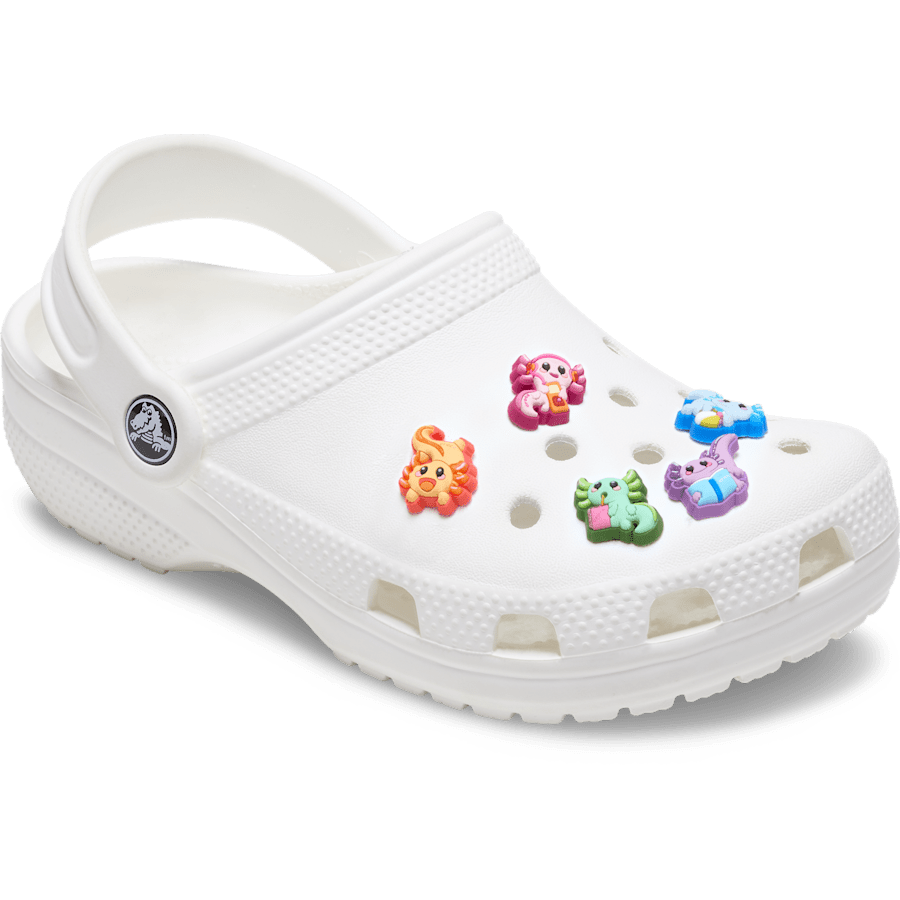 Crocs Tiny Axolotls 5 Pack Jibbitz™ charms Women|Men|Jibbitz™ Charms