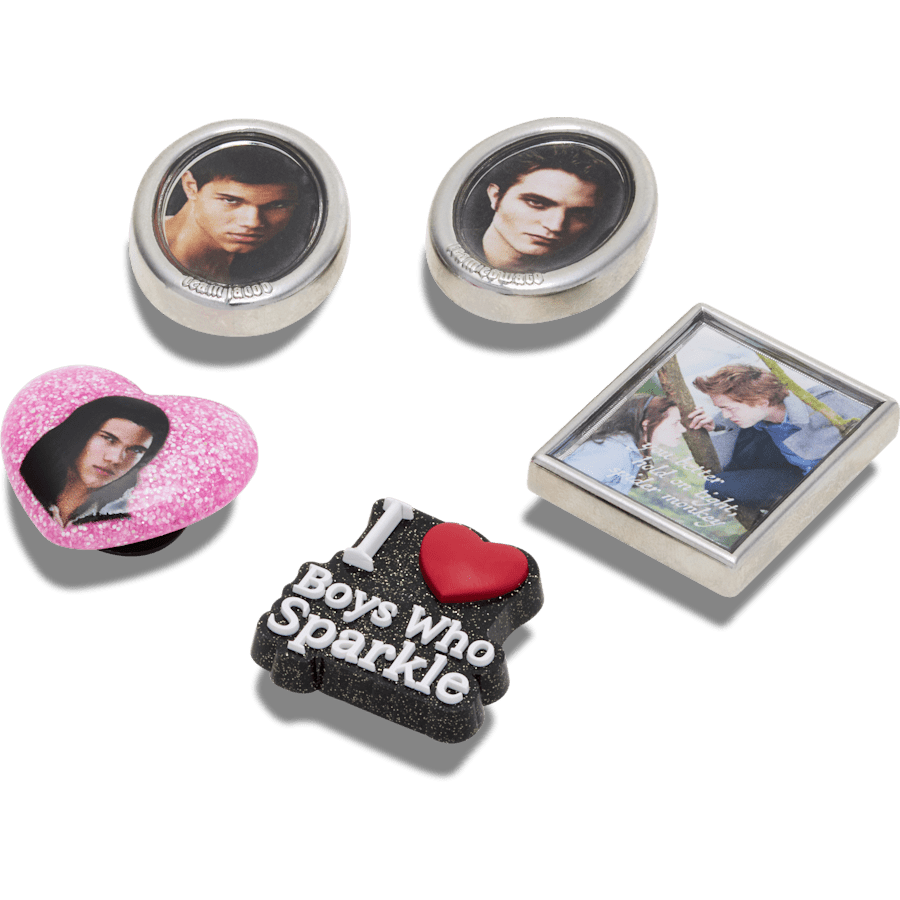 Crocs The Twilight Saga 5 Pack Jibbitz Shoe Charm Women|Men|Kids|Jibbitz™ Charms