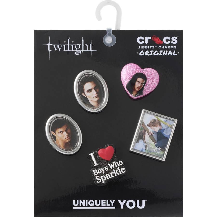 Crocs The Twilight Saga 5 Pack Jibbitz Shoe Charm Women|Men|Kids|Jibbitz™ Charms