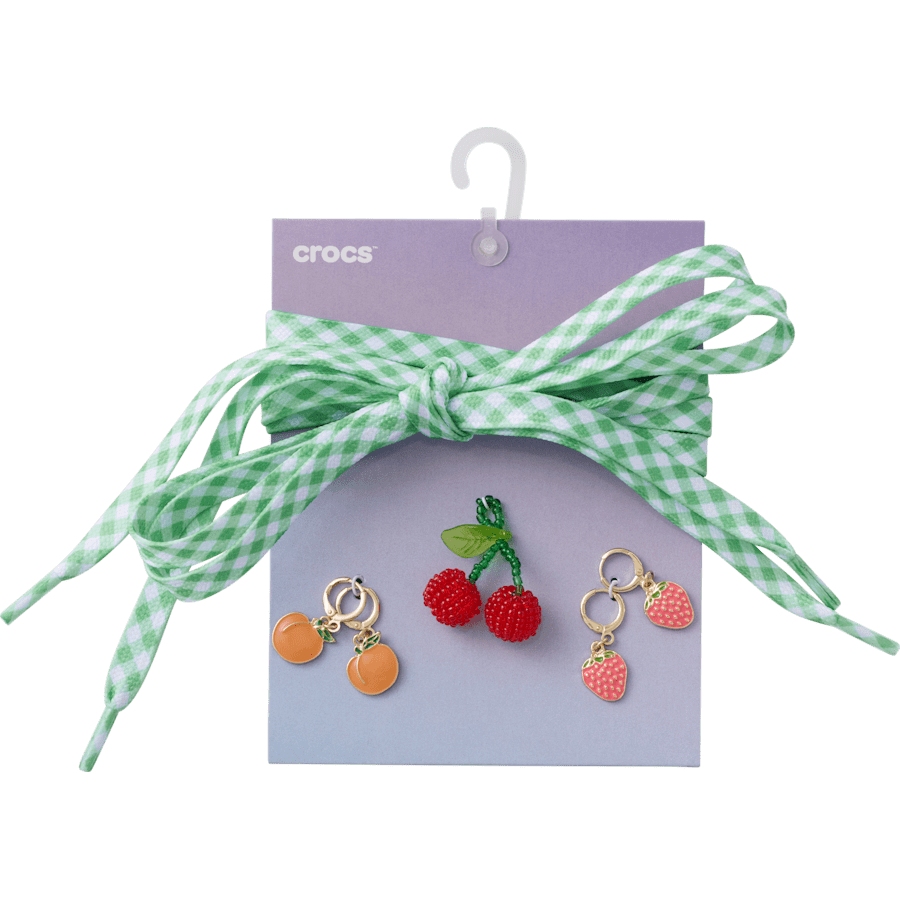 Crocs Laces and Fresh Fruits Charm Kit Jibbitz™ charms Women|Kids|Jibbitz™ Charms