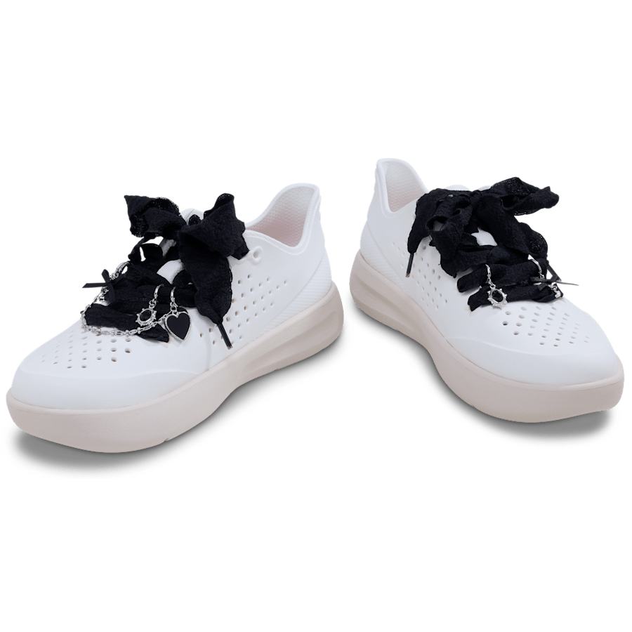 Crocs Laces and Dainty Bow Charm Kit Jibbitz Shoe Charm Women|Kids|Jibbitz™ Charms