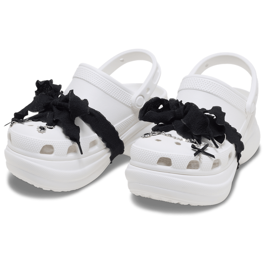 Crocs Laces and Dainty Bow Charm Kit Jibbitz Shoe Charm Women|Kids|Jibbitz™ Charms