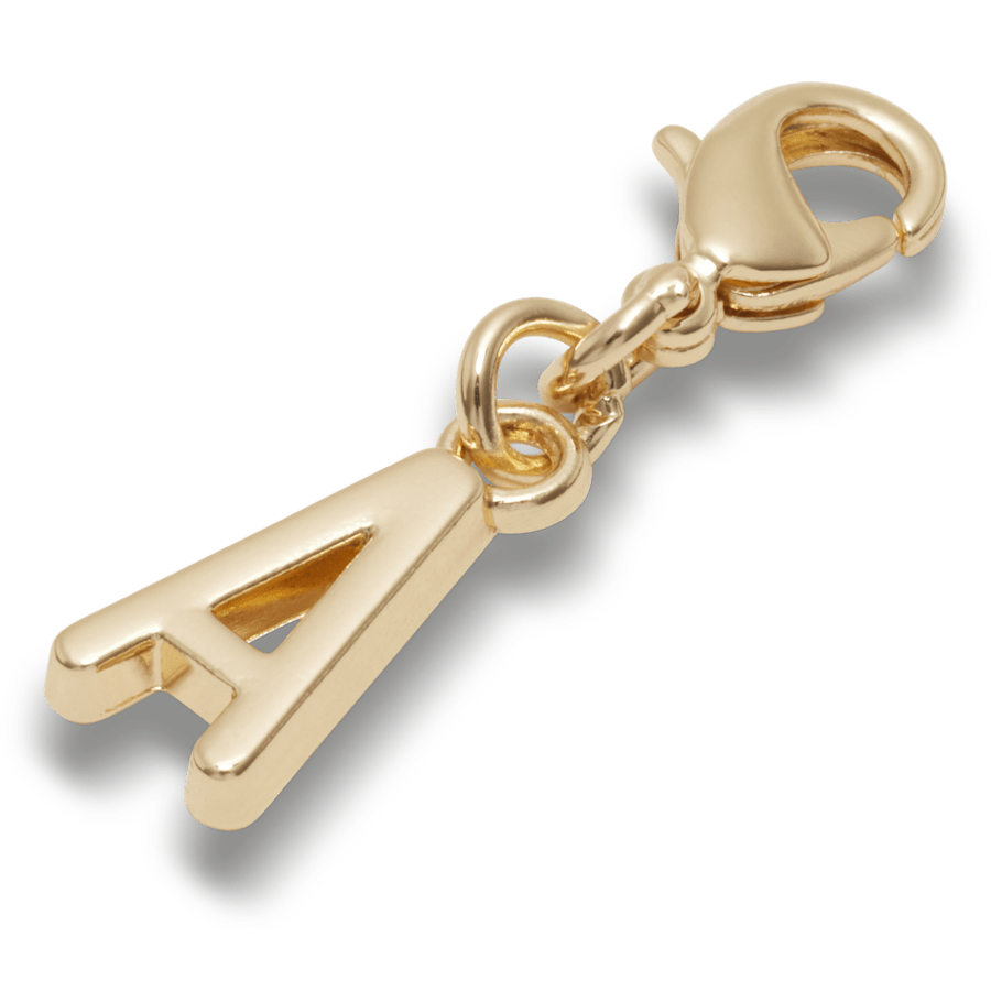 Crocs Gold Letter A Charm Jibbitz™ charms Women|Men|Kids|Jibbitz™ Charms