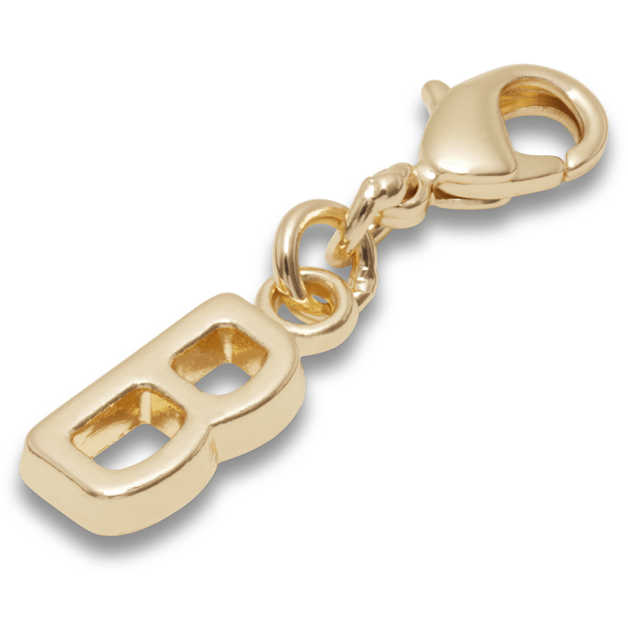 Crocs Gold Letter B Charm Jibbitz™ charms Women|Men|Kids|Jibbitz™ Charms