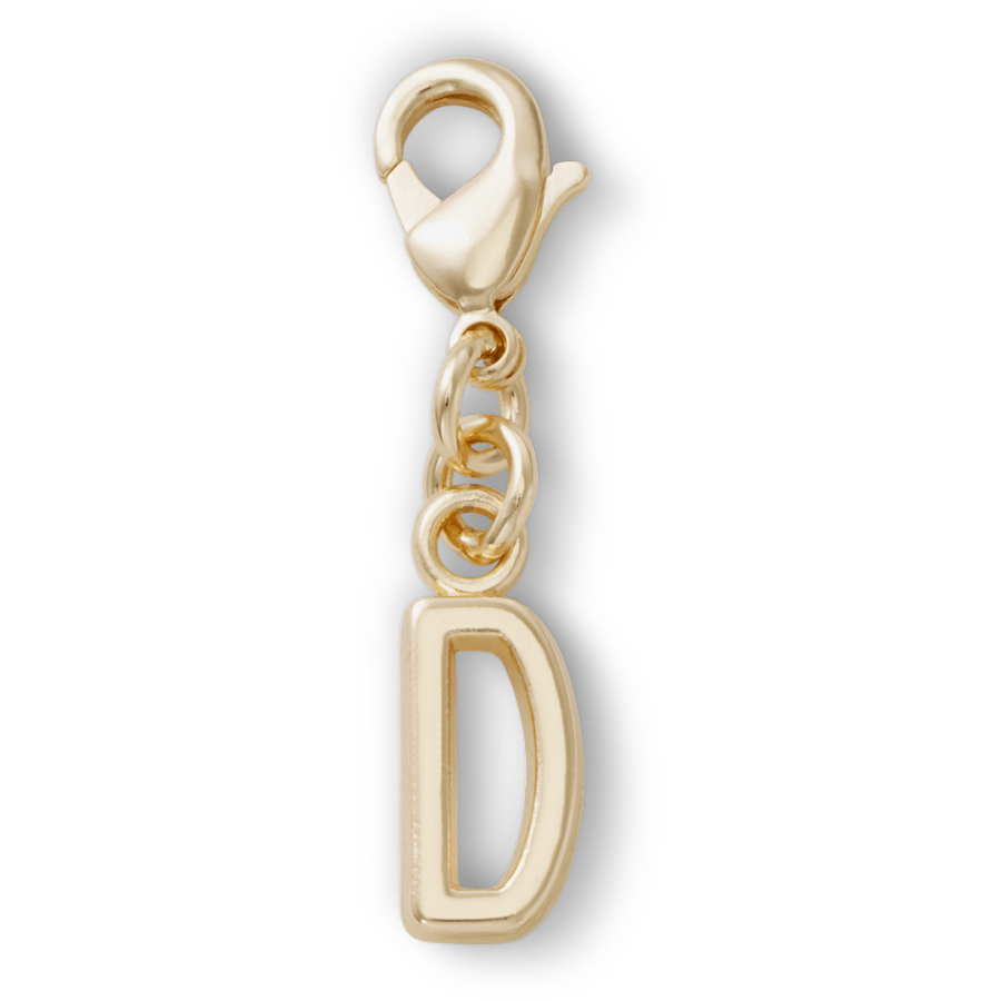 Crocs Gold Letter D Charm Jibbitz™ charms Women|Men|Kids|Jibbitz™ Charms