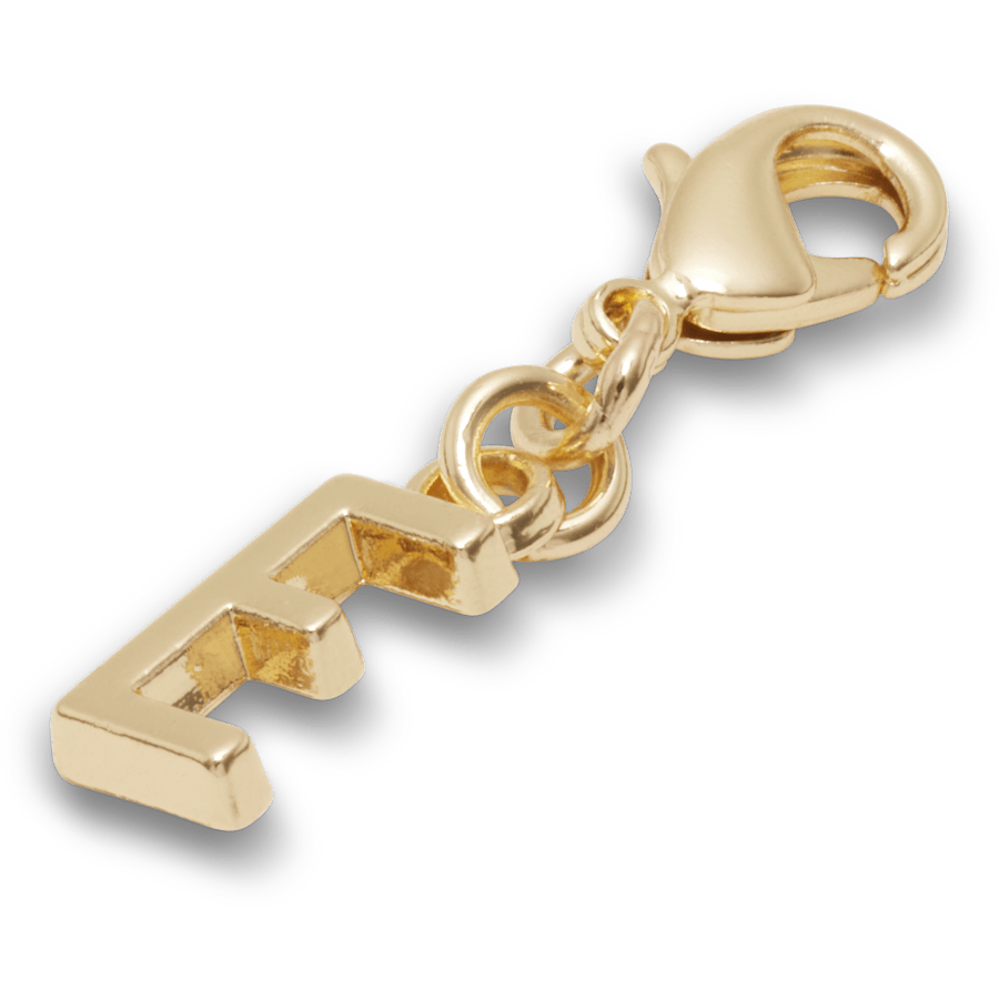 Crocs Gold Letter E Charm Jibbitz™ charms Women|Men|Kids|Jibbitz™ Charms