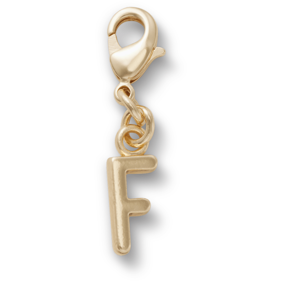 Crocs Gold Letter F Charm Jibbitz™ charms Women|Men|Kids|Jibbitz™ Charms