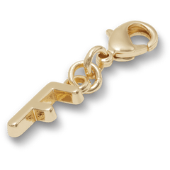 Crocs Gold Letter F Charm Jibbitz™ charms Women|Men|Kids|Jibbitz™ Charms