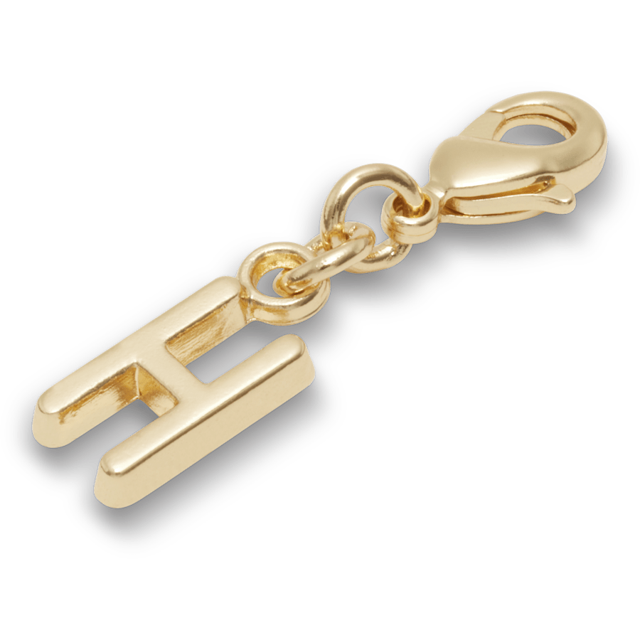 Crocs Gold Letter H Charm Jibbitz™ charms Women|Men|Kids|Jibbitz™ Charms