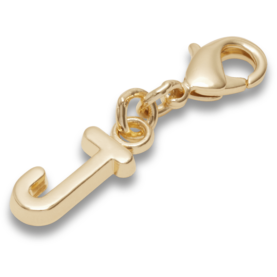 Crocs Gold Letter J Charm Jibbitz™ charms Women|Men|Kids|Jibbitz™ Charms