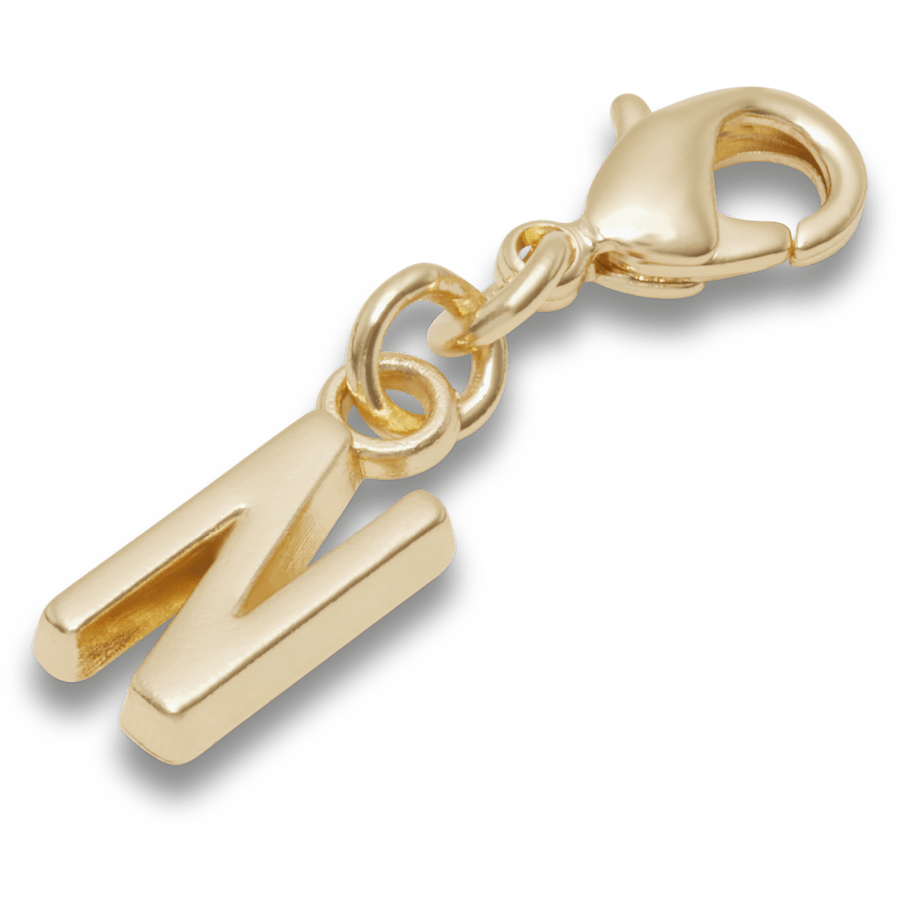 Crocs Gold Letter N Charm Jibbitz™ charms Women|Men|Kids|Jibbitz™ Charms