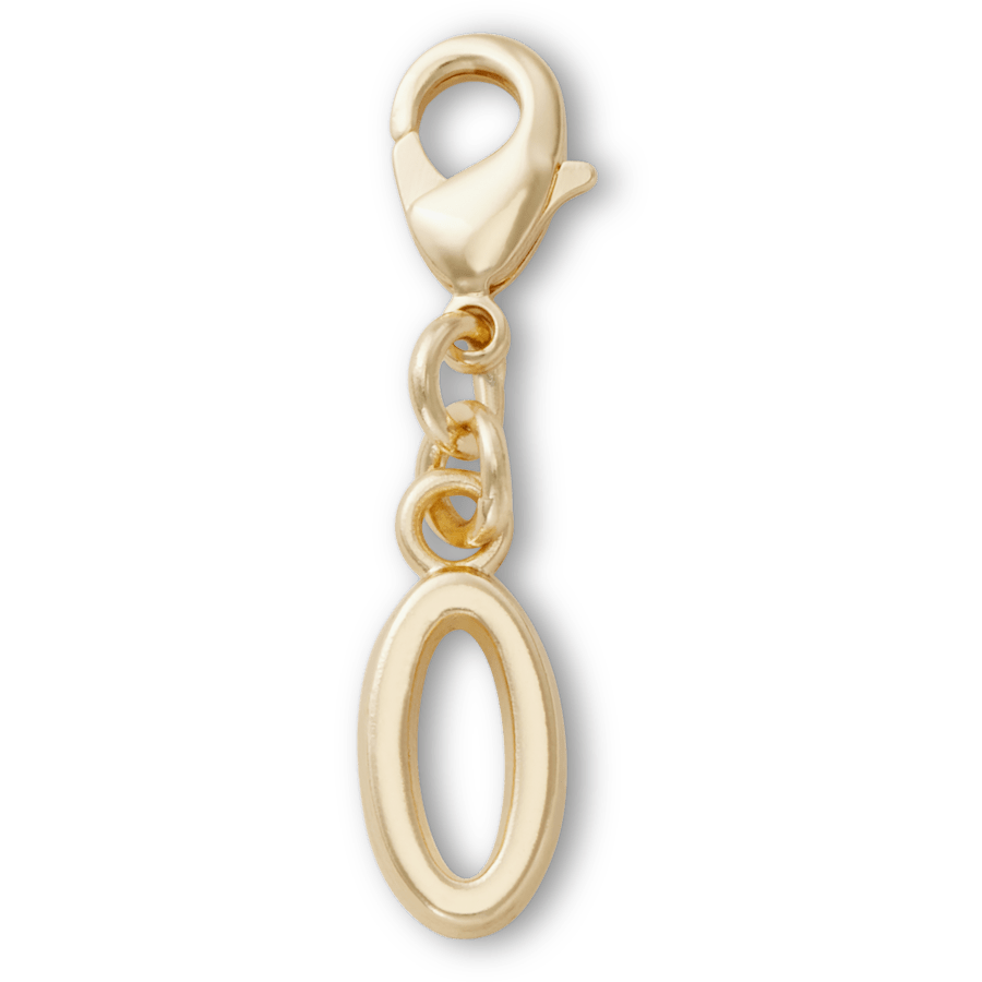Crocs Gold Letter O Charm Jibbitz™ charms Women|Men|Kids|Jibbitz™ Charms