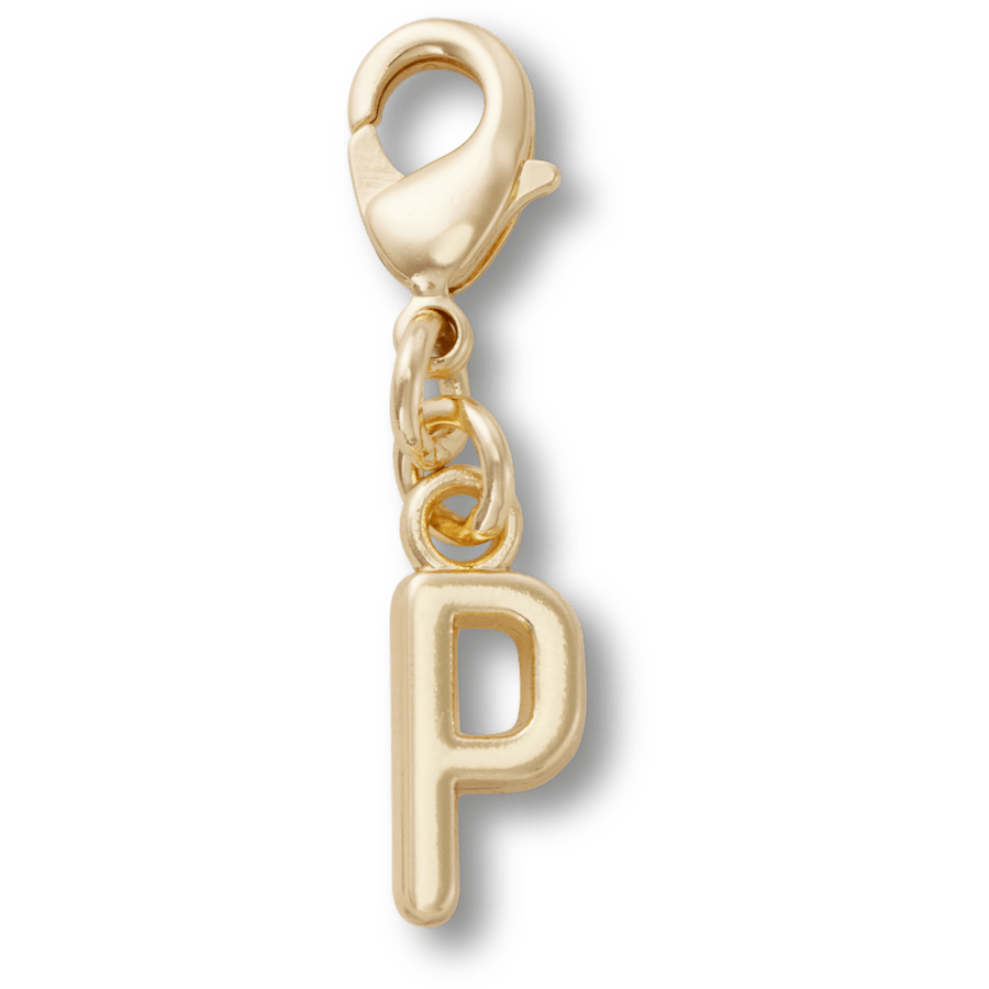 Crocs Gold Letter P Charm Jibbitz™ charms Women|Men|Kids|Jibbitz™ Charms