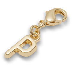 Crocs Gold Letter P Charm Jibbitz™ charms Women|Men|Kids|Jibbitz™ Charms