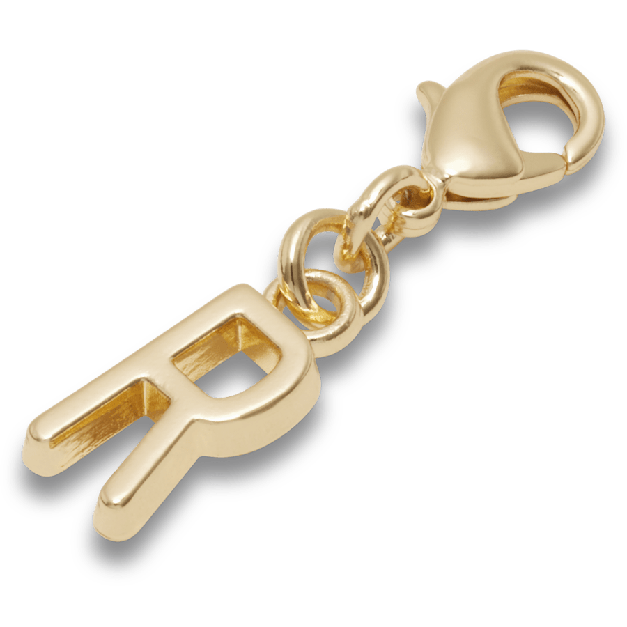Crocs Gold Letter R Charm Jibbitz™ charms Women|Men|Kids|Jibbitz™ Charms
