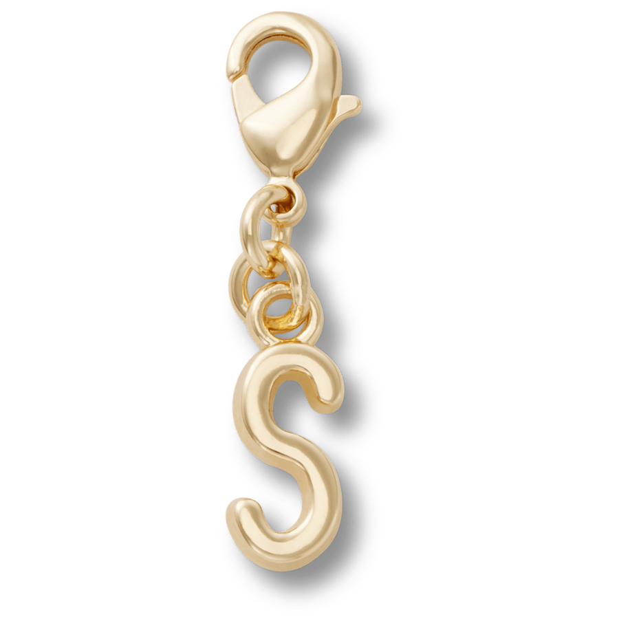 Crocs Gold Letter S Charm Jibbitz™ charms Women|Men|Kids|Jibbitz™ Charms