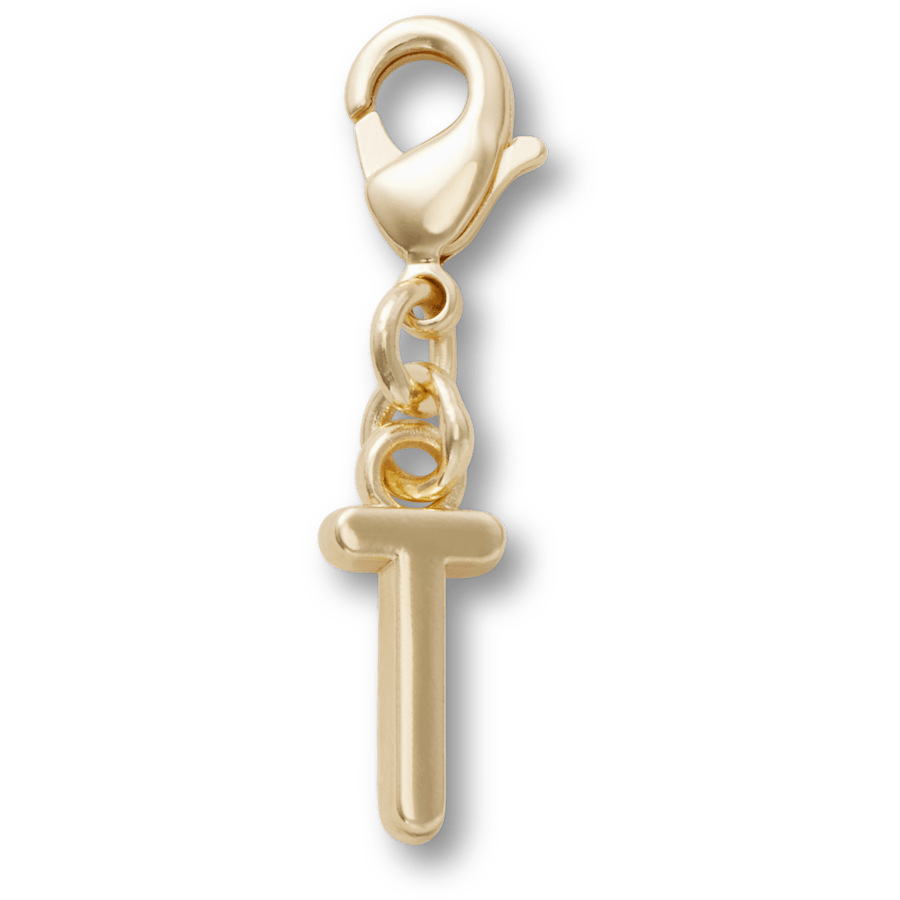 Crocs Gold Letter T Charm Jibbitz™ charms Women|Men|Kids|Jibbitz™ Charms
