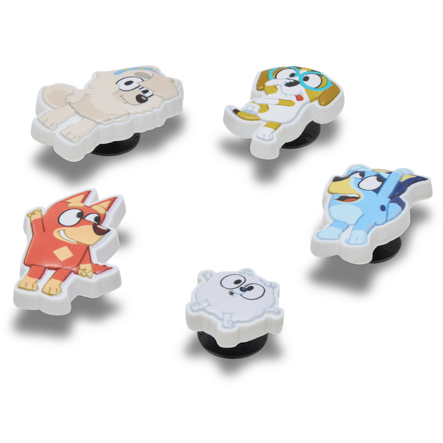 Crocs Bluey 5 Pack Jibbitz Shoe Charm Women|Men|Kids|Jibbitz™ Charms