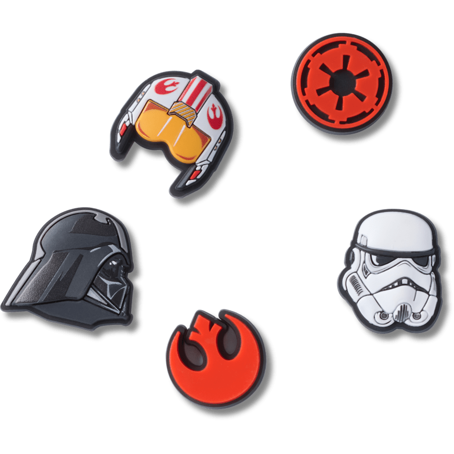 Crocs Star Wars Symbols 5 Pack Jibbitz™ charms Women|Men|Kids|Jibbitz™ Charms