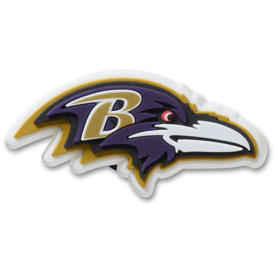 Crocs NFL Baltimore Ravens Logo Jibbitz™ charms Women|Men|Jibbitz™ Charms