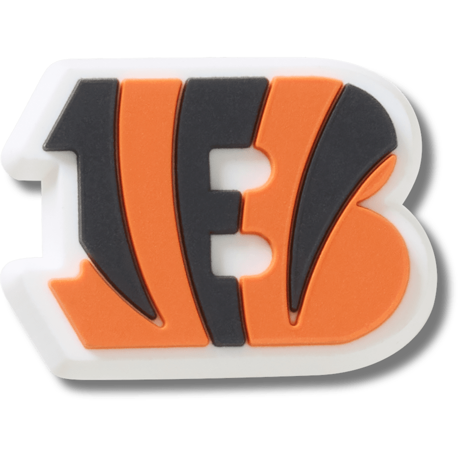 Crocs NFL Cincinnati Bengals Logo Jibbitz™ charms Women|Men|Jibbitz™ Charms