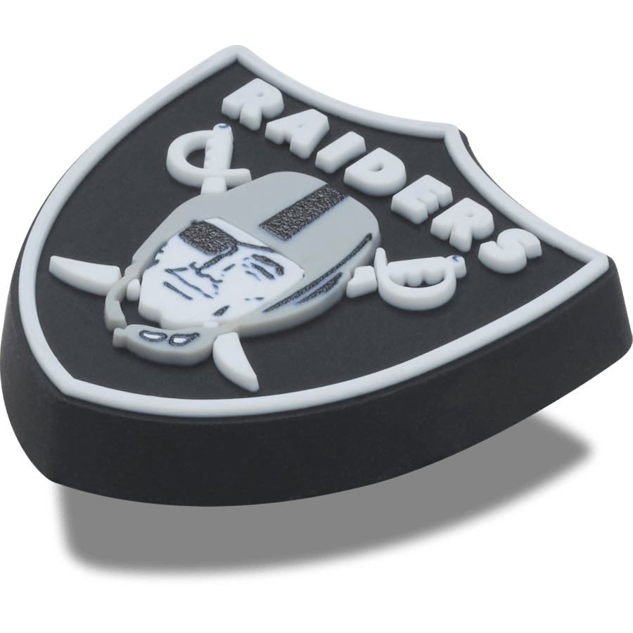Crocs NFL Las Vegas Raiders Logo Jibbitz™ charms Women|Men|Jibbitz™ Charms